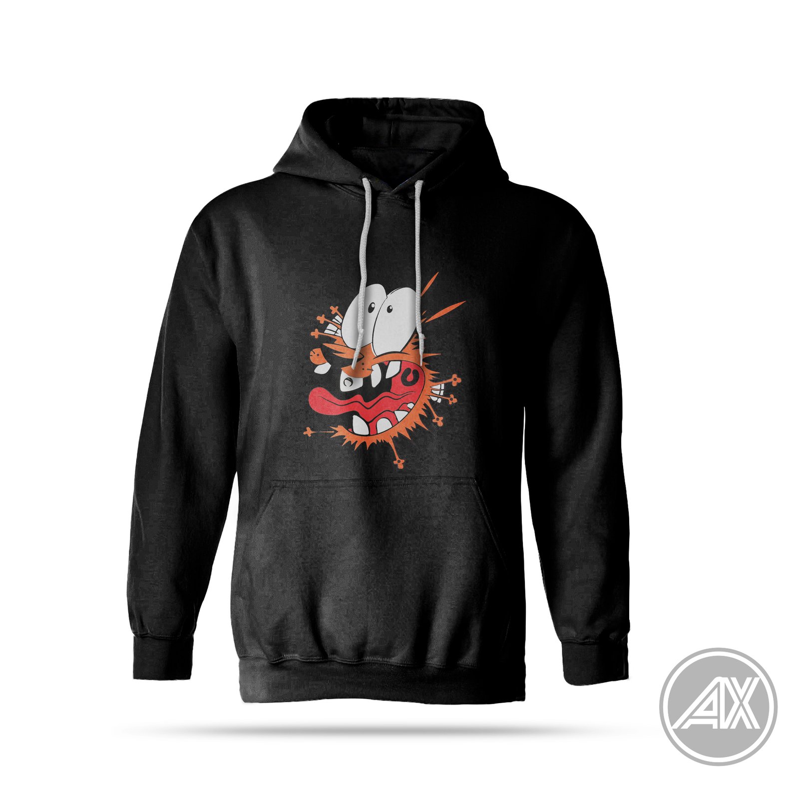Courage The Cowardly Dog Hoodie - ARVIXI